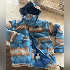 Burton boys 7/8 yr ski/snowboard jacket